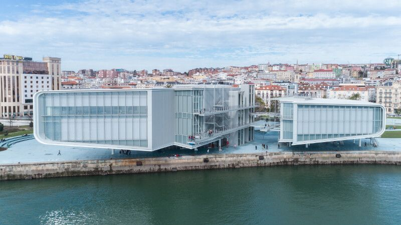 The Centro Botín is a contemporary art center located on the waterfront, blending art, culture, and nature in a unique way