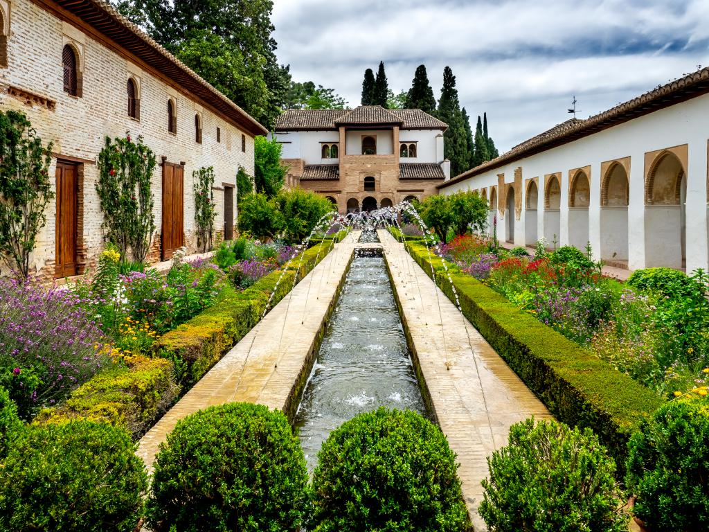 The Generalife, which means “Architect’s Garden” in Arabic, is the summer palace and country estate of the Nasrid rulers