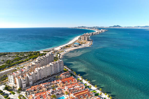 Mar Menor in murcia is Europe’s largest saltwater lagoon, famous for its warm, shallow waters