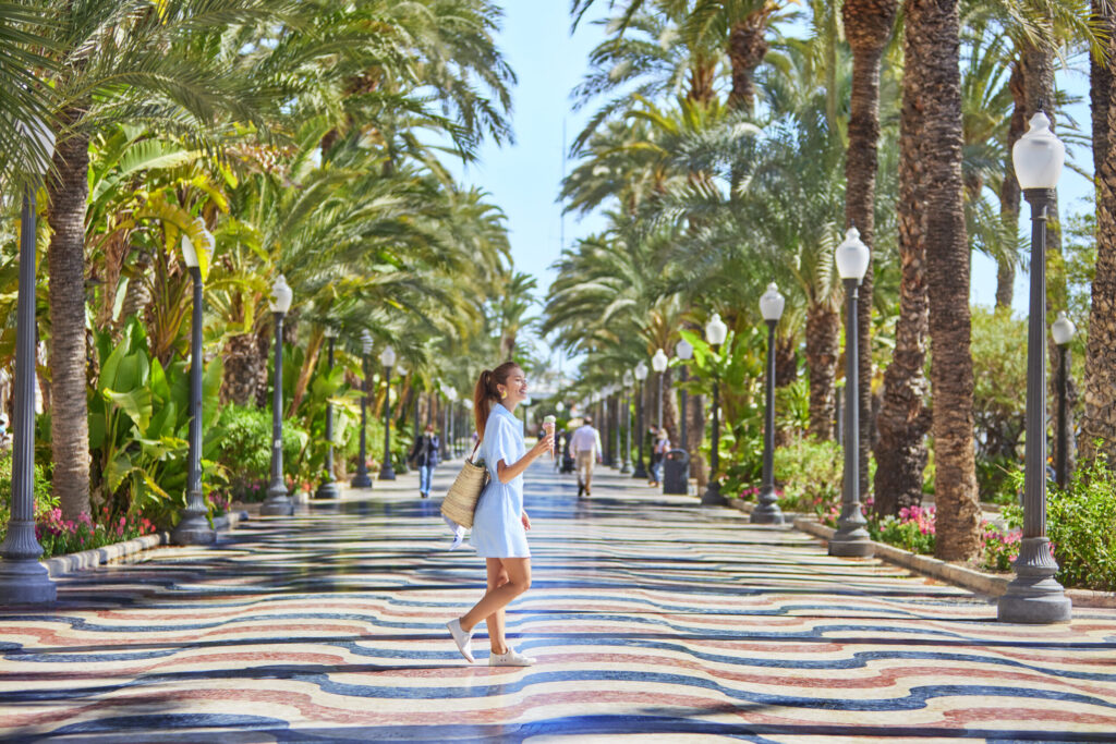 Alicante , Explanada de España