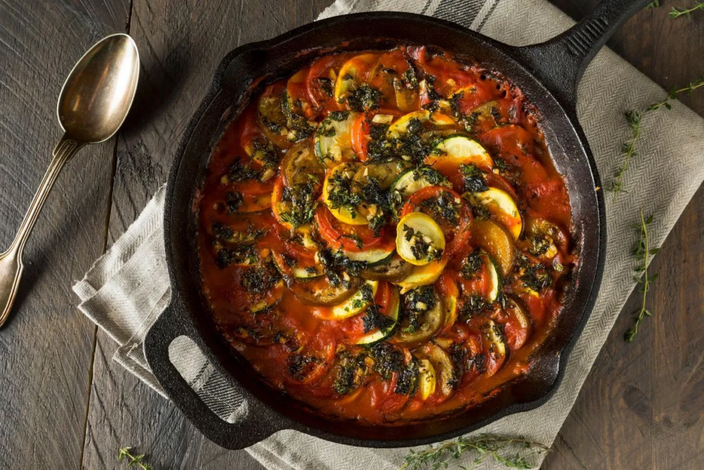 Ratatouille is a classic Provençal dish that celebrates the flavors of the Mediterranean and one of the famous french food