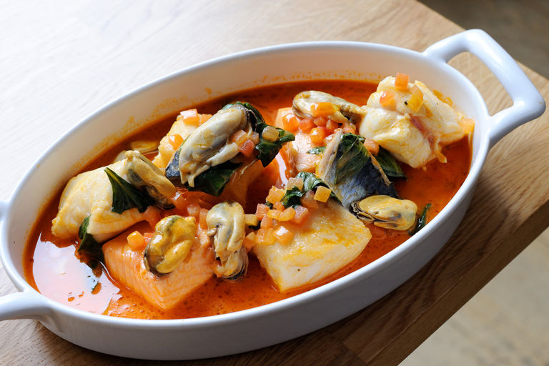 Bouillabaisse is a traditional Provençal fish stew that originates from the port city of Marseille . and it is always on the top best french food list