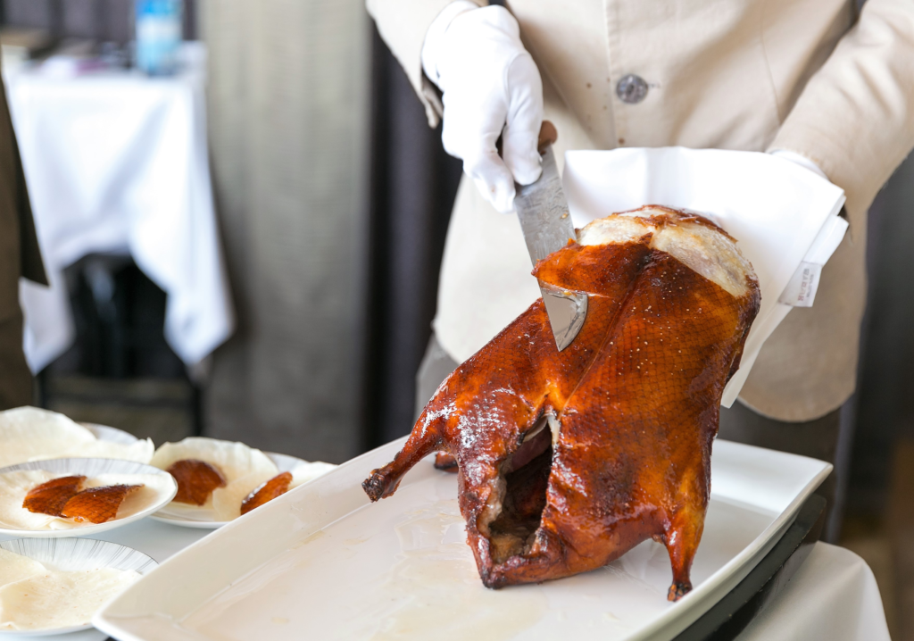 Peking Duck is arguably the most famous China food , and for a good reason