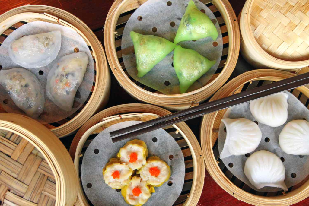 Dim Sum refers to a wide range of small dishes typically served with tea, making it a popular brunch option in Cantonese culture and one of the best china food