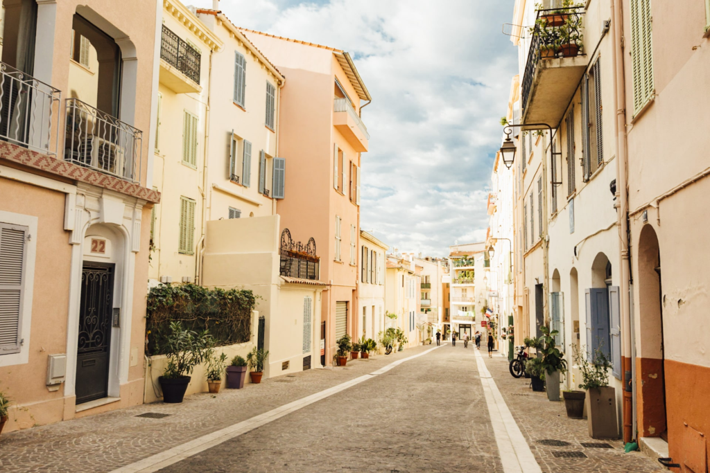 Le Suquet is the historic heart of Cannes, perched on a hill overlooking the city and the harbor