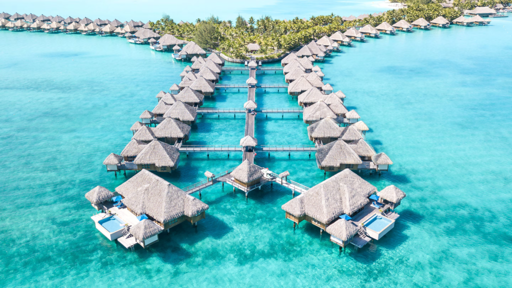 Bora Bora is often considered the epitome of a tropical paradise for honaymoon