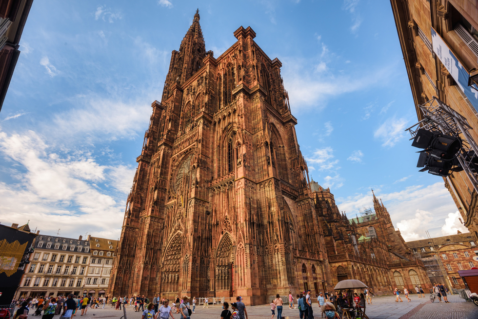 The Strasbourg Cathedral is undoubtedly the crown jewel of the city