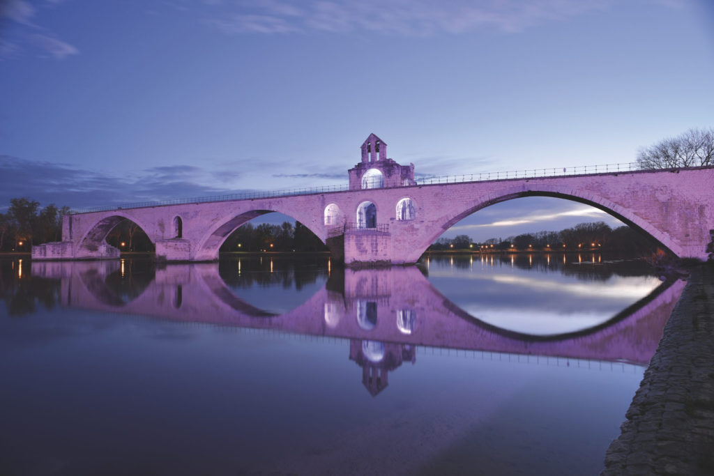 The Pont Saint-Bénézet, commonly known as the Pont d’Avignon, is another iconic structure in Avignon