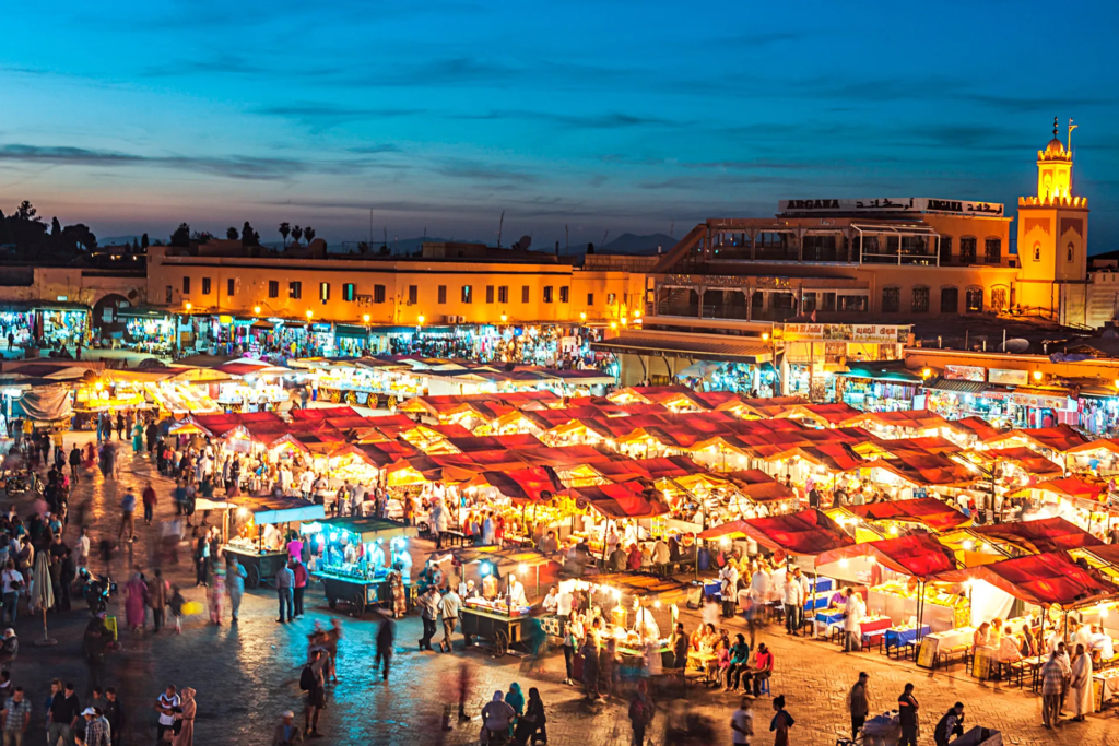 Marrakech, often referred to as the Red City due to its distinctive terracotta-colored buildings, is one of Morocco's most famous destinations