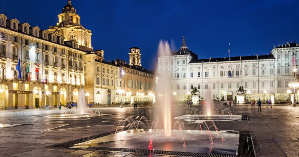 Piazza Castello is the heart of Turin, a grand square surrounded by some of the city's most important landmarks