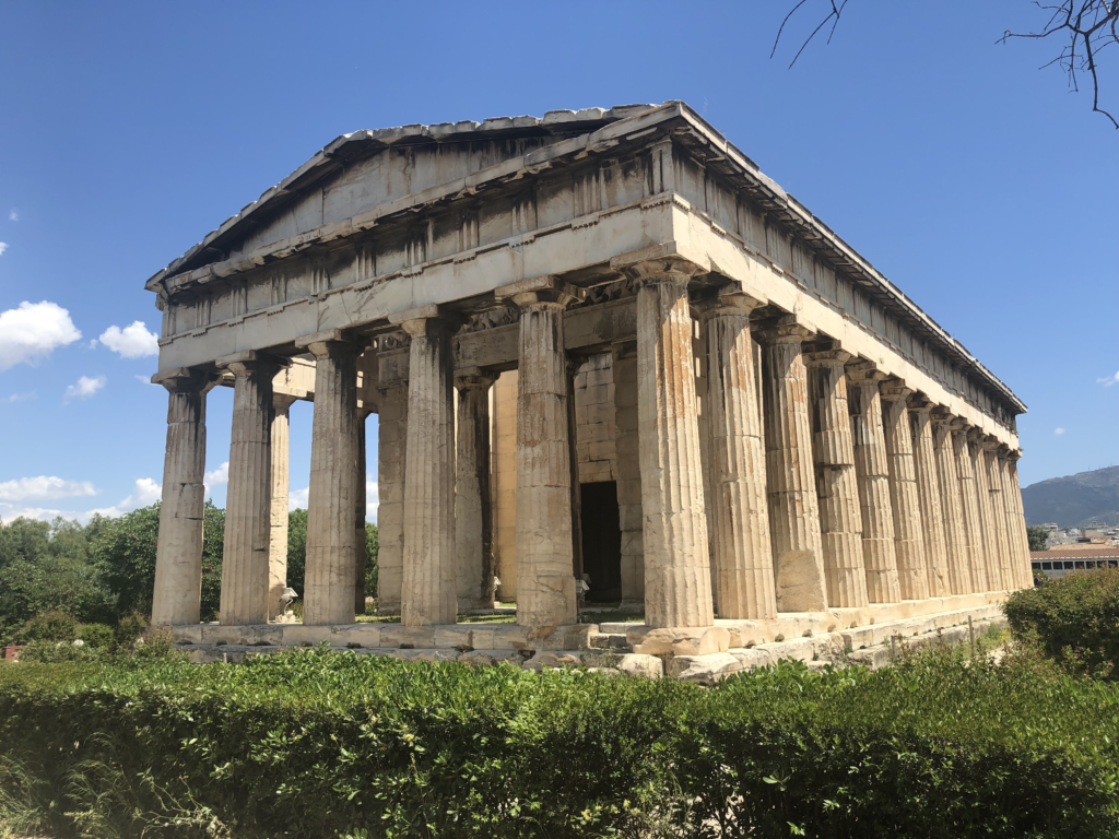 The Ancient Agora was the heart of ancient Athens, a bustling marketplace and the center of public life