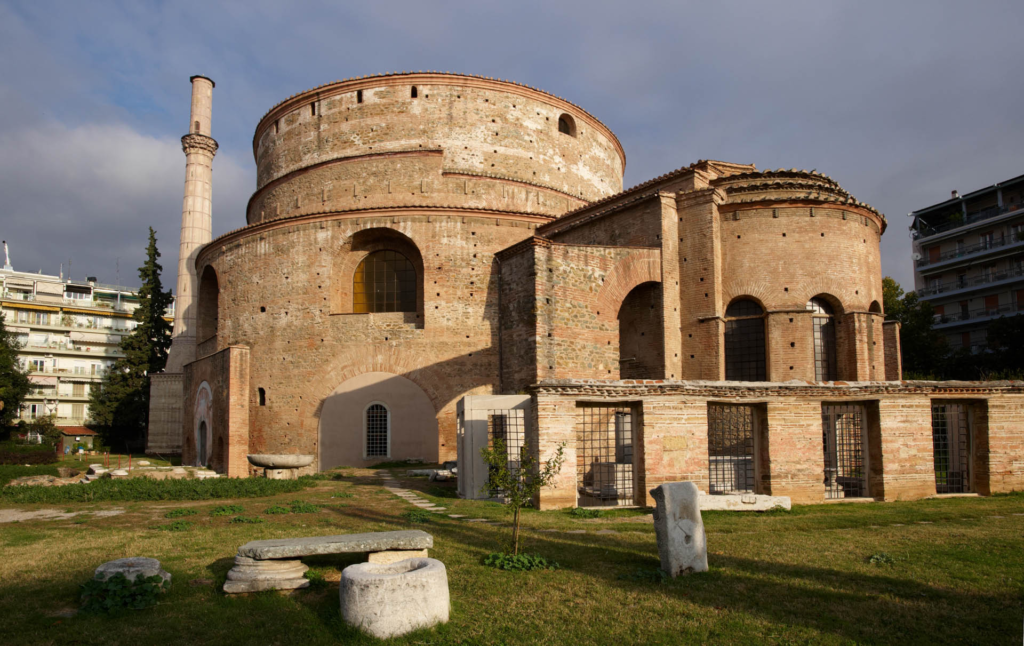 The Rotunda, also known as the Church of Saint George, is one of Thessaloniki’s most impressive ancient monuments