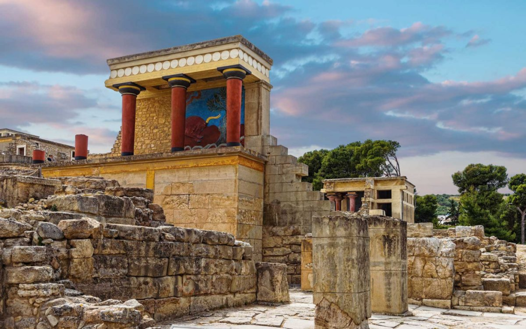 No trip to Heraklion is complete without visiting the Palace of Knossos, the largest Bronze Age archaeological site on Crete