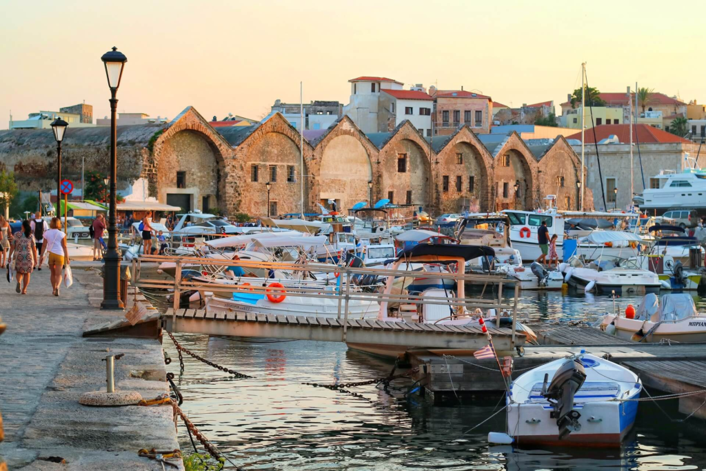 The Old Venetian Harbor is undoubtedly the heart of Chania