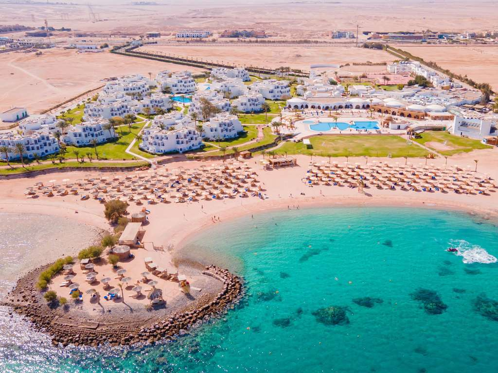 Hurghada, egypt is a popular beach resort town located along the Red Sea coast