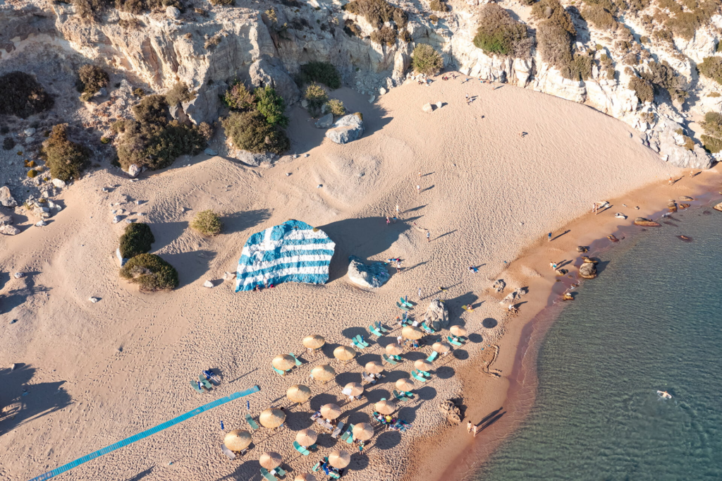 If you're looking for a perfect beach day, Tsambika Beach should be at the top of your list