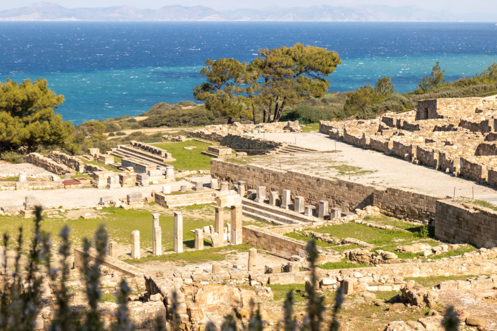 Kamiros is one of the three ancient cities of Rhodes, and visiting its ruins offers a fascinating glimpse into the island's past