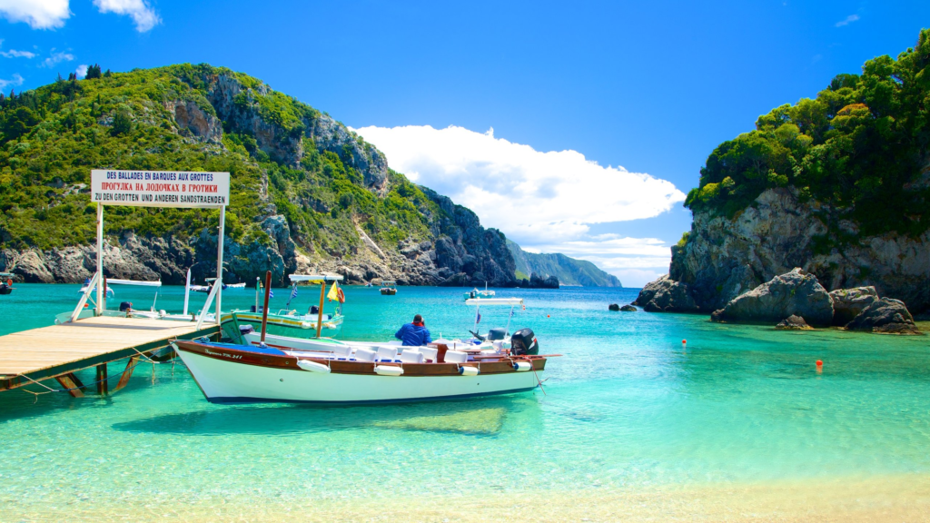 Paleokastritsa is often hailed as one of the most beautiful beaches in Corfu