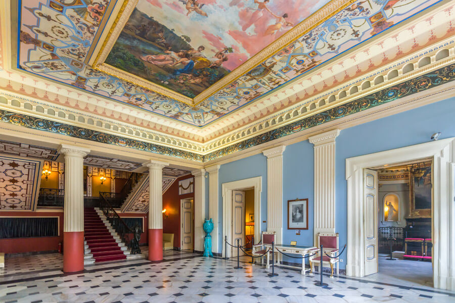 Built by Empress Elisabeth of Austria in the late 19th century, the Achilleion Palace is a testament to classical beauty and Greek mythology