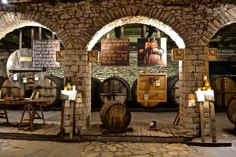 For wine lovers, a visit to the Achaia Clauss Winery is a must