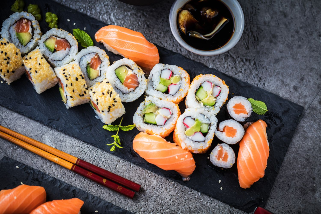 Sushi is perhaps the most famous Japanese dish worldwide, and for good reason