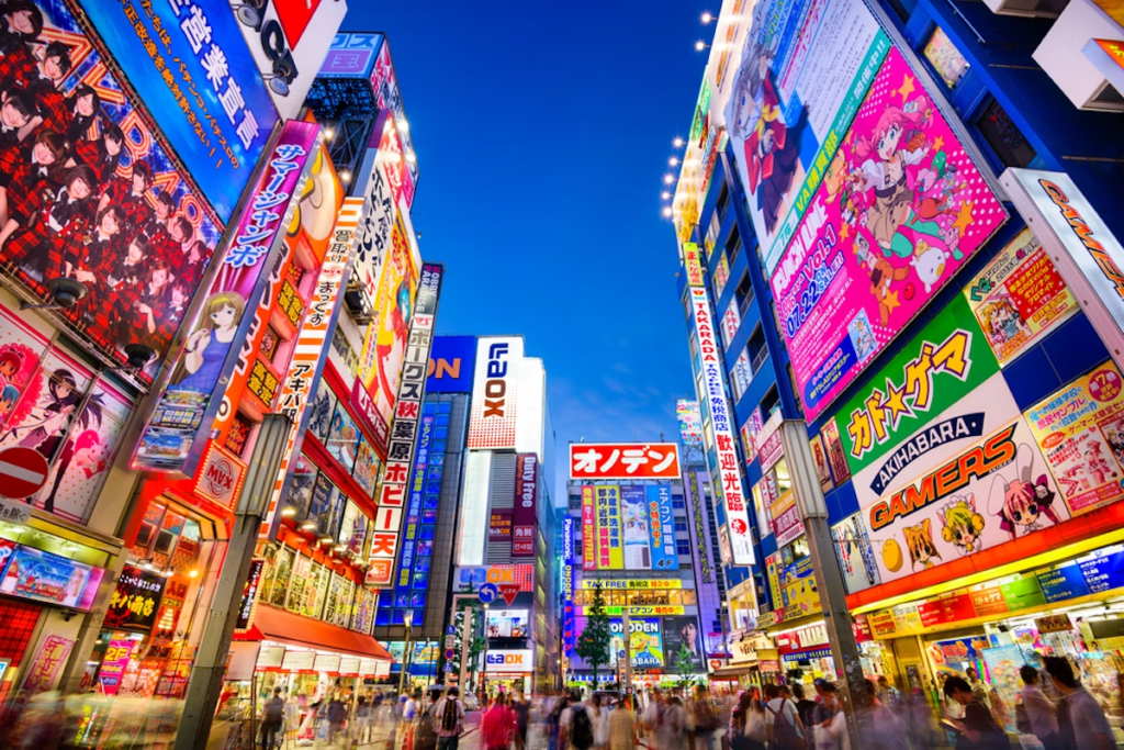 Akihabara, known as Tokyo's "Electric Town," is a paradise for tech enthusiasts, gamers, and anime fans