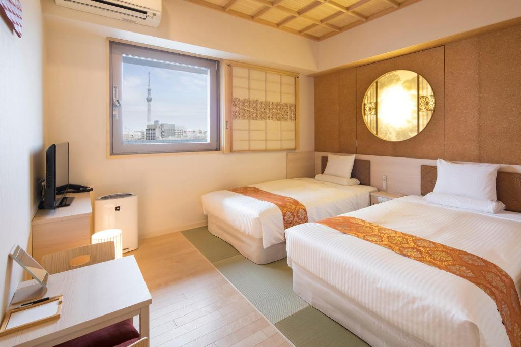 Located in the heart of Tokyo’s Taito ward, Hotel Mystays Asakusa-Bashi is a gem for budget-conscious travelers