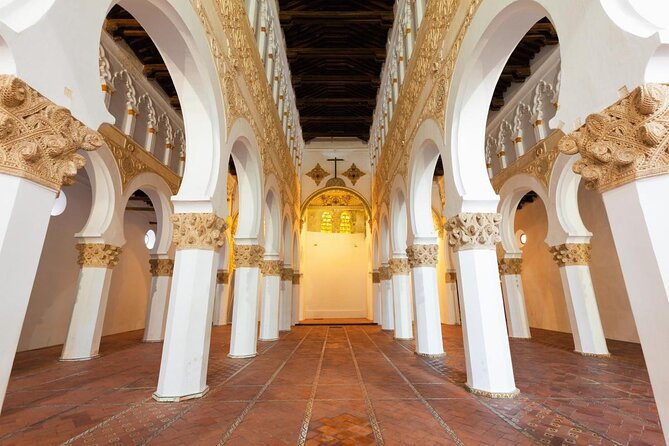 The Synagogue of Santa María la Blanca, built in the 12th century, is one of the oldest synagogues in Europe still standing