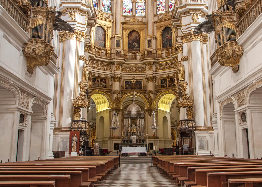 Granada Cathedral, also known as the Cathedral of the Incarnation, is a stunning example of Spanish Renaissance architecture