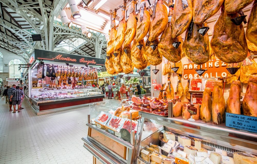 Valencia’s Central Market is one of the largest and oldest markets in Europe, housed in a stunning modernist building