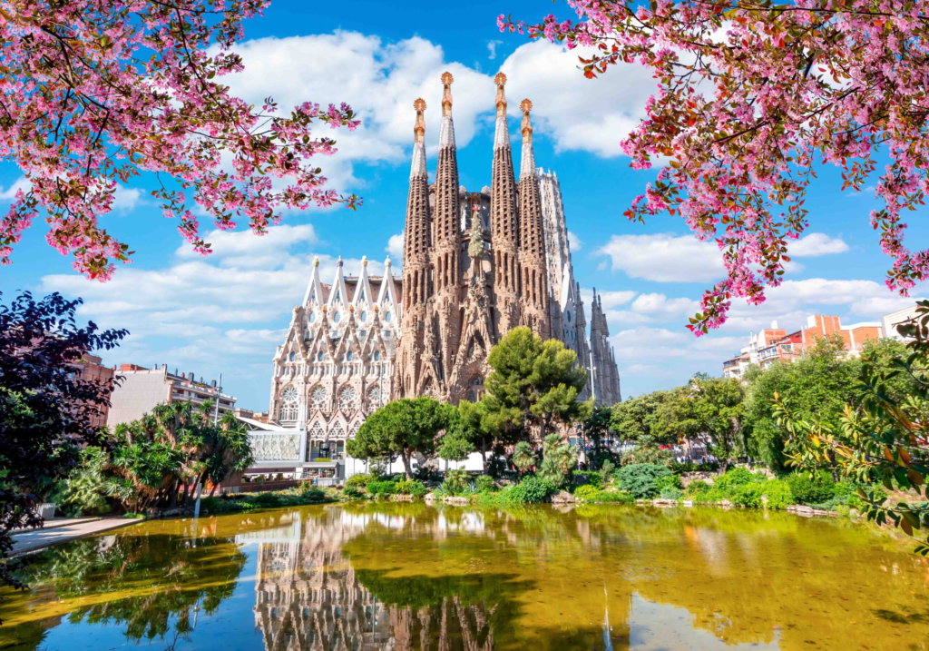 La Sagrada Família, designed by the renowned architect Antoni Gaudí, is perhaps the most iconic landmark in Barcelona