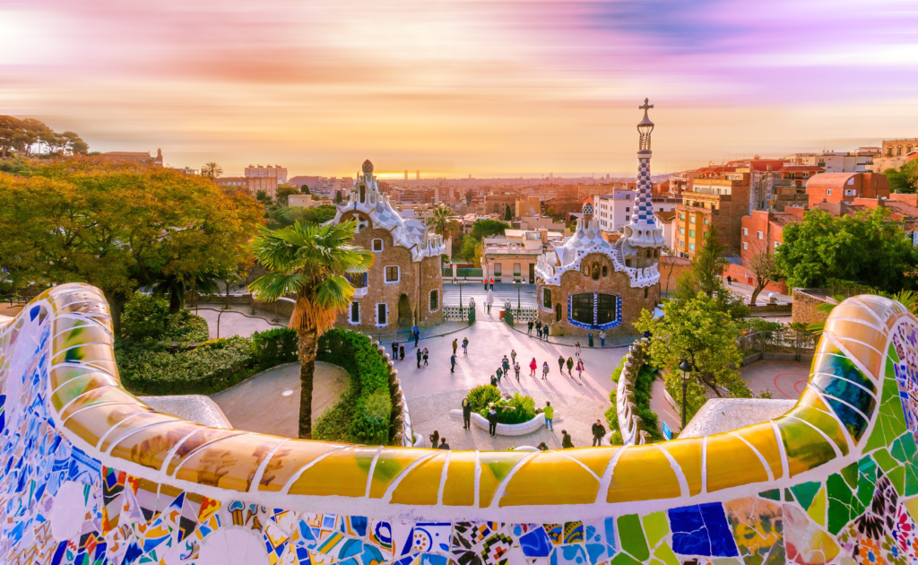 Park Güell is another of Gaudí's masterpieces and one of the most whimsical places in Barcelona