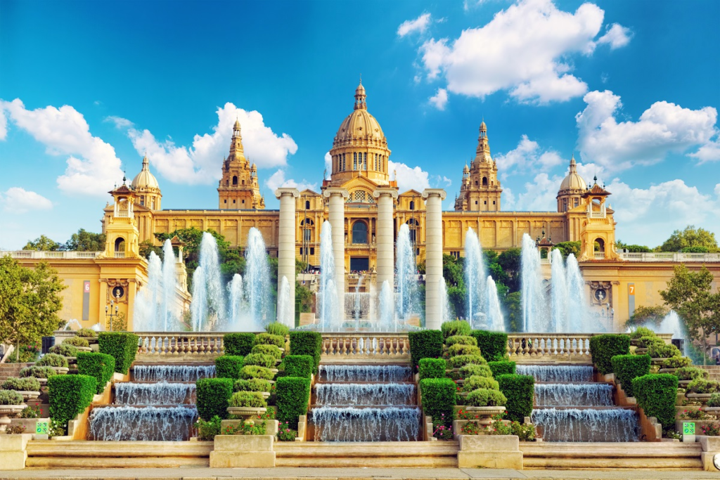 Montjuïc is a hill overlooking Barcelona that offers a wealth of cultural attractions, historic sites, and beautiful gardens