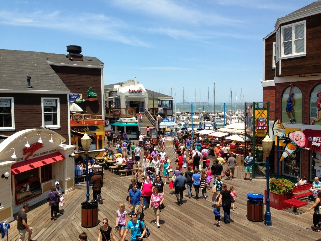 Fisherman’s Wharf is one of San Francisco’s most popular tourist destinations, bustling with activity day and night