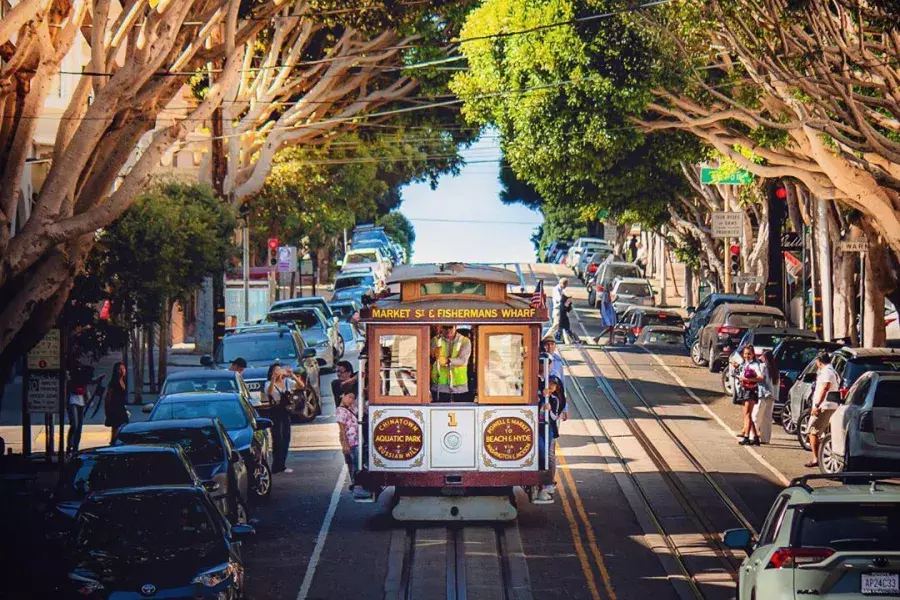 San Francisco’s cable cars are not just a mode of transportation but an experience in themselves