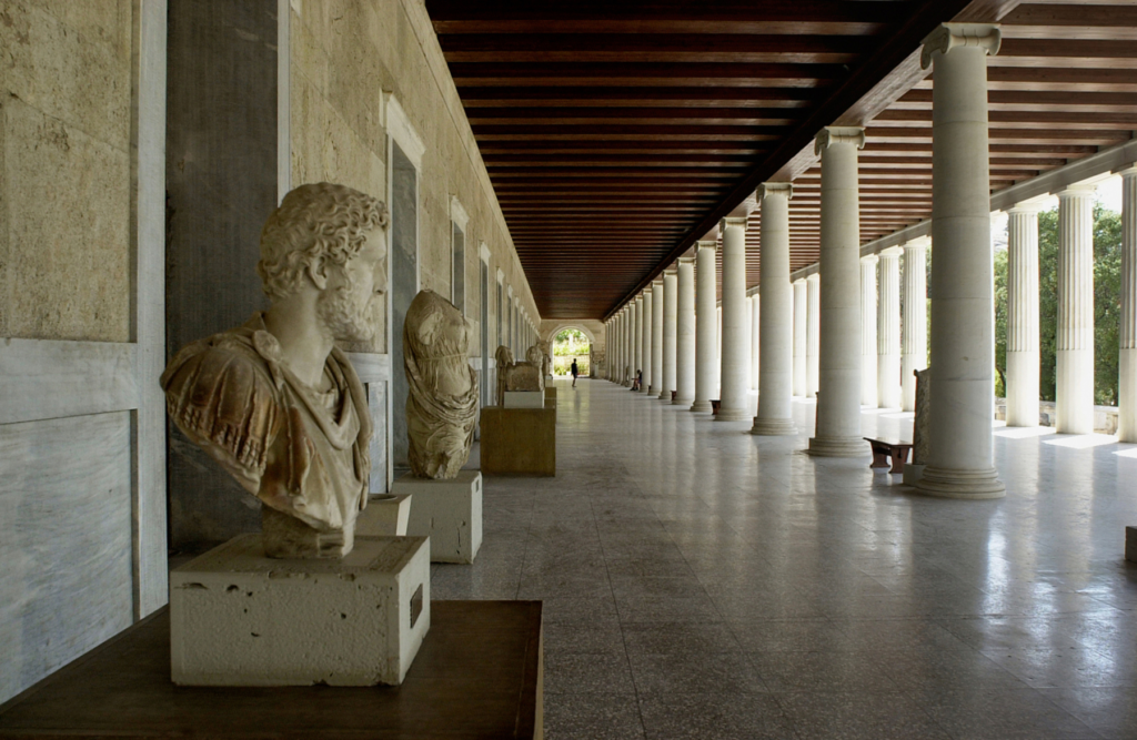 Located in the Stoa of Attalos, the Museum of the Ancient Agora offers a glimpse into the political and social life of ancient Athens. The museum houses artifacts found in the Agora, the center of public life in ancient Greece, including pottery, sculptures, and coins.