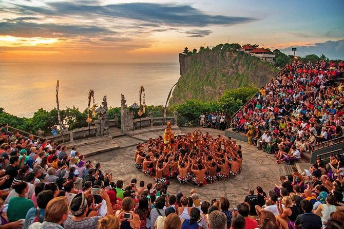 Uluwatu Temple, perched on the edge of a cliff overlooking the Indian Ocean, is one of Bali’s most iconic landmarks. This sea temple, known as Pura Luhur Uluwatu, holds significant religious and historical value. Visitors are drawn to its stunning sunset views and dramatic cliffside location.