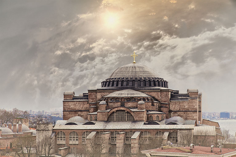 One of the most bizarre aspects of Hagia Sophia is its ability to transform and adapt to different religious and political contexts