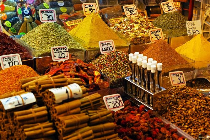 A short walk from the Grand Bazaar, the Spice Bazaar is a sensory overload of colors, smells, and tastes. Also known as the Egyptian Bazaar, this vibrant marketplace has been a hub for spices, herbs, dried fruits, nuts, and teas since the 17th century