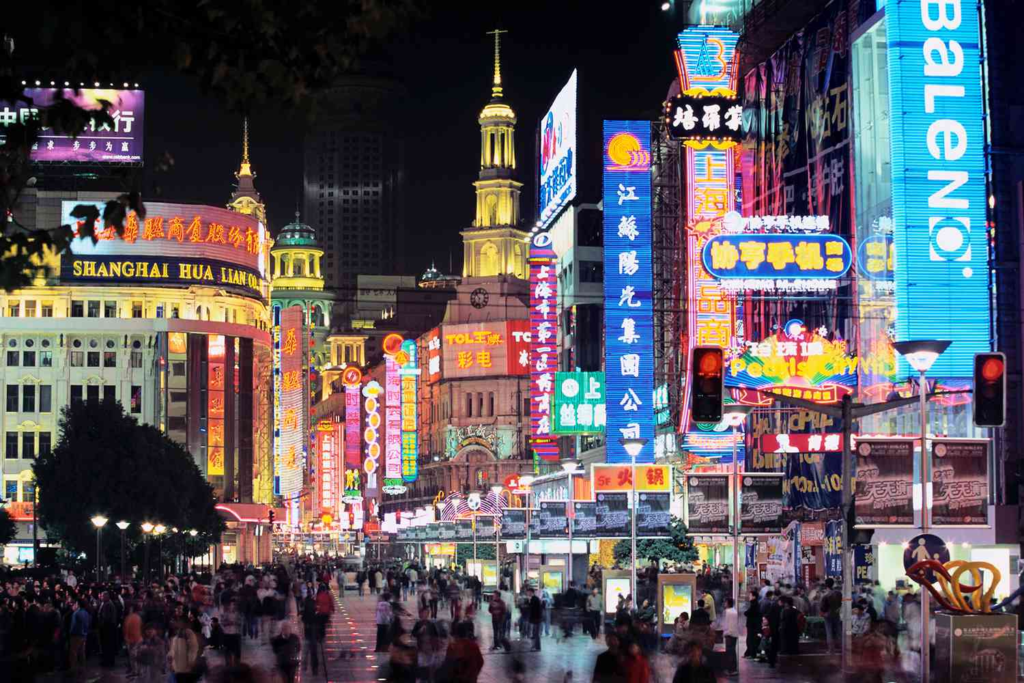 Shanghai is often described as the financial capital of China, offering a stark contrast to the historic cities of the country. It’s a bustling metropolis known for its futuristic skyline, colonial architecture, and vibrant nightlife.