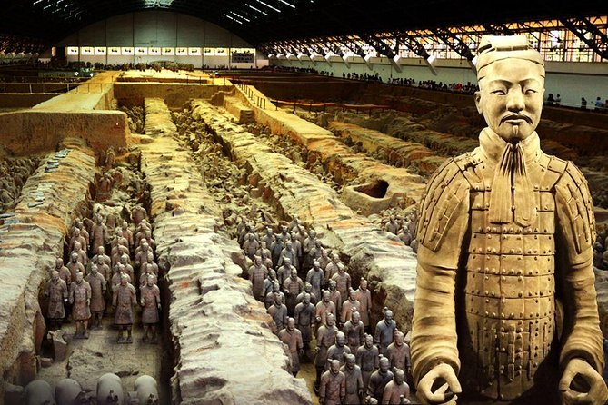 Xi’an, home to the Terracotta Warriors, is your next destination. From Beijing, take an overnight train to Xi’an to save both time and accommodation costs. A hard sleeper bunk on the train costs around CNY 250-300 ($35-45). Alternatively, a budget flight can be found for CNY 300-400 ($45-60).